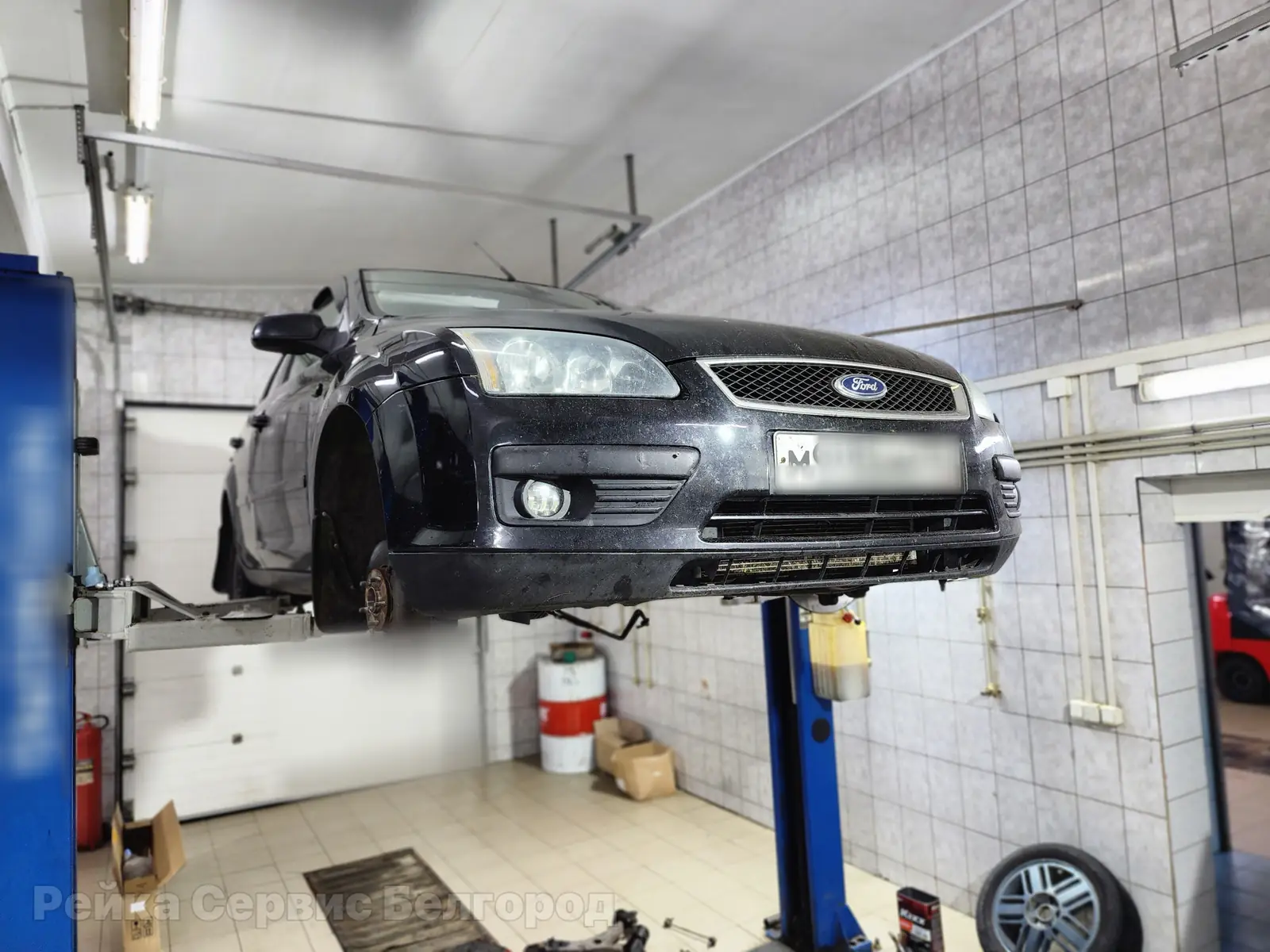 Ford Focus 2: уходит жидкость ГУР — замена рейки на новую заводскую в сборе