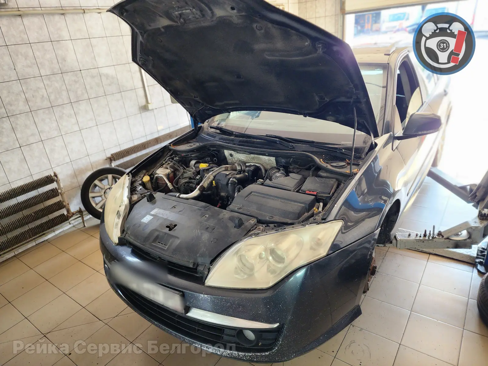 Процесс ремонта: Renault Laguna III стук и тяжелый руль: пример ремонта электрорейки