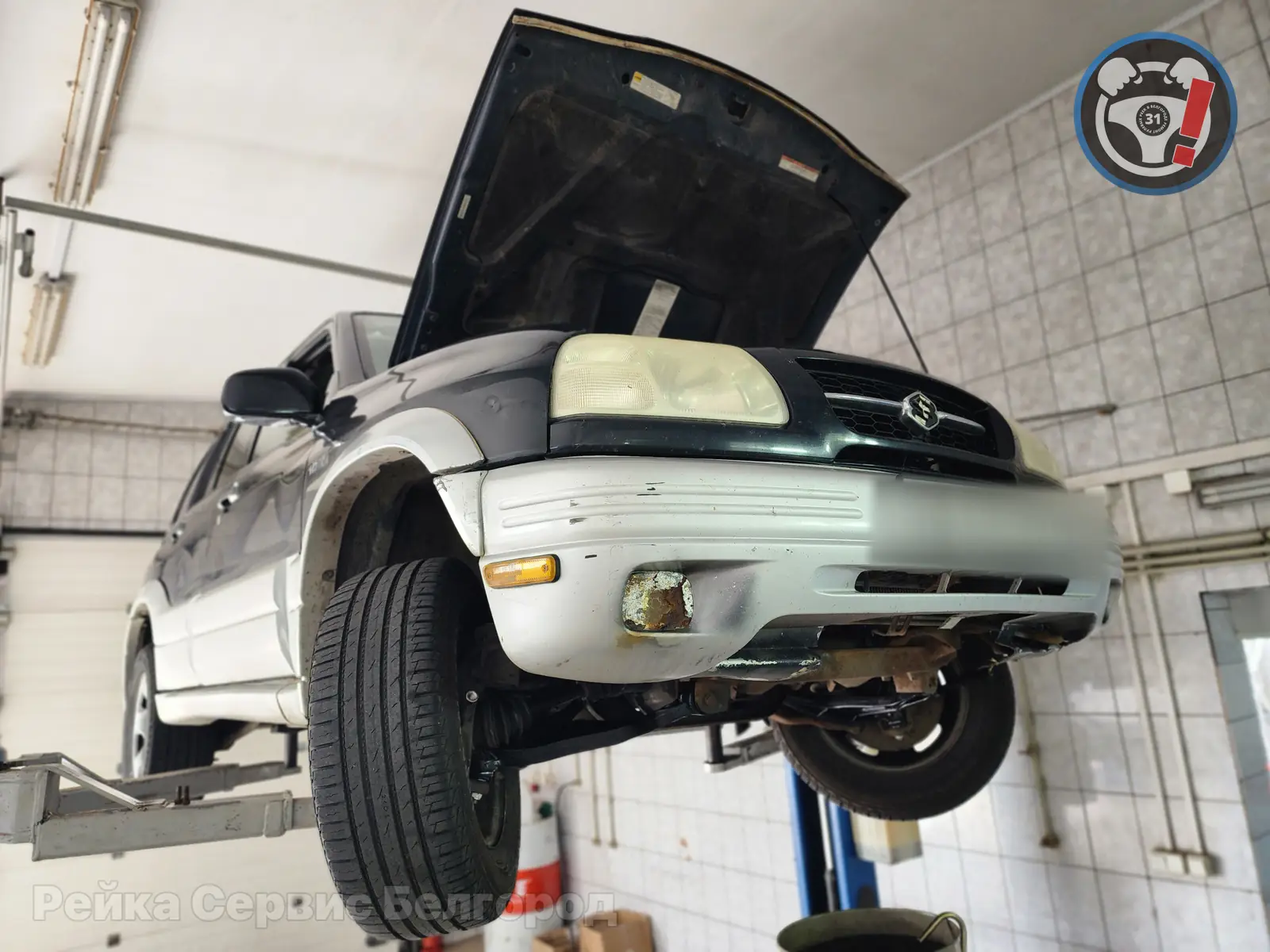 Suzuki Escudo люфт и стук руля: пример ремонта гидрорейки