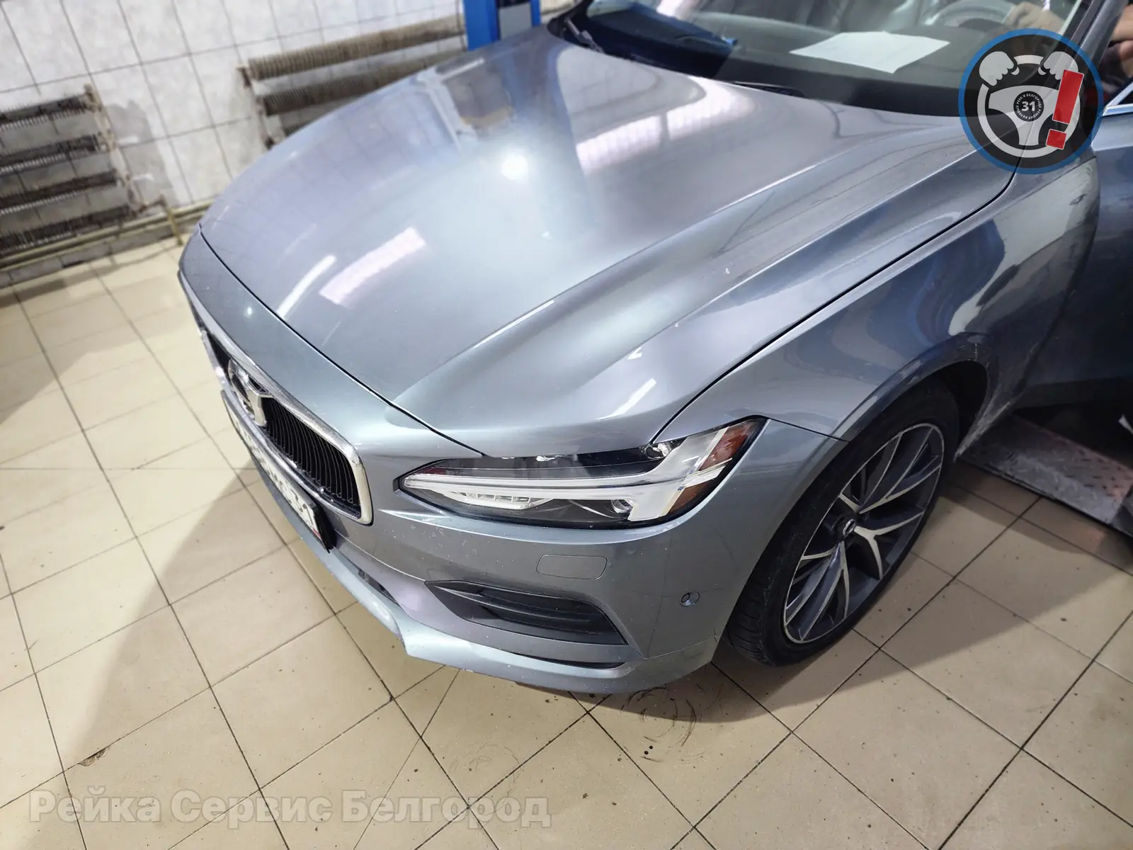 Volvo S90 ржавчина в ШВП и хруст руля: пример ремонта электрорейки