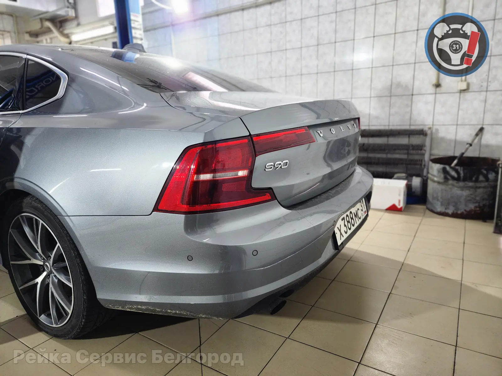 Процесс ремонта: Volvo S90 ржавчина в ШВП и хруст руля: пример ремонта электрорейки