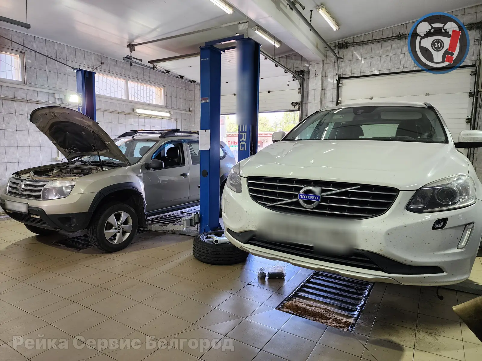 Volvo XC60 (Y20) течь ГУР и стук справа: пример ремонта рулевой рейки